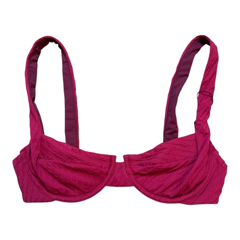 NWT Fella Casanova Magenta bikini top